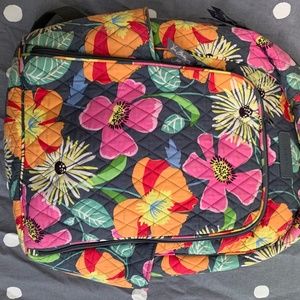 Vera Bradley Laptop Backpack in Jazzy Blooms